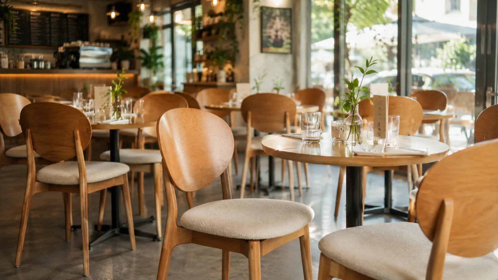 Kafe sandalyesi oturağı